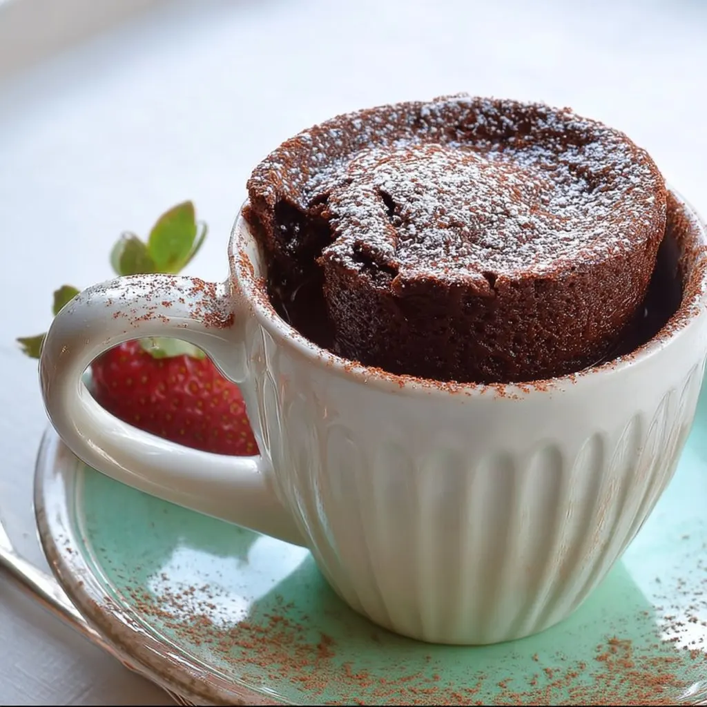 5-minute chocolate mug cake