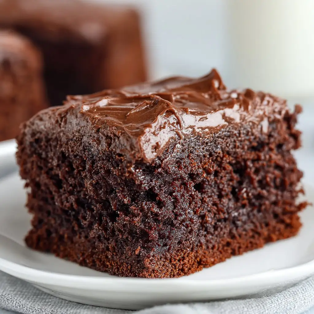 Easy Double Chocolate Coca Cola Cake Recipe
