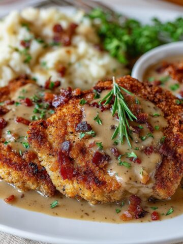 Country Fried Pork Chops with Bacon Gravy: My Go-To Comfort Food
