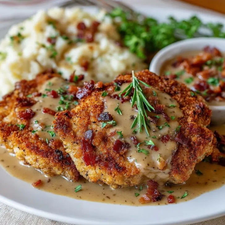 Country Fried Pork Chops with Bacon Gravy: My Go-To Comfort Food