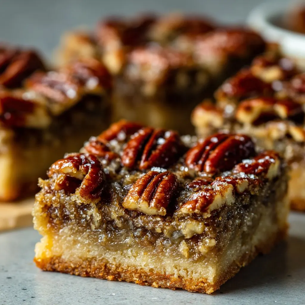 Lazy Girl Pecan Pie Bars Recipe