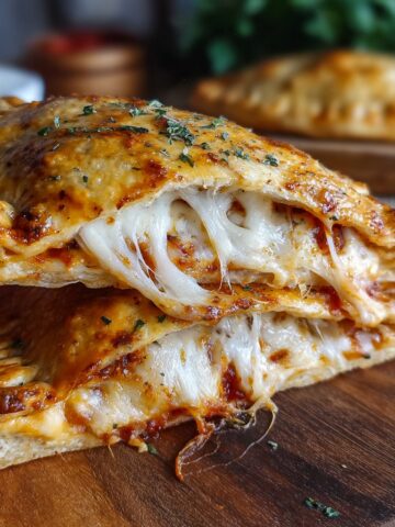 Homemade Easy Cheesy Pizza Pockets: Simple, Cheesy Fun