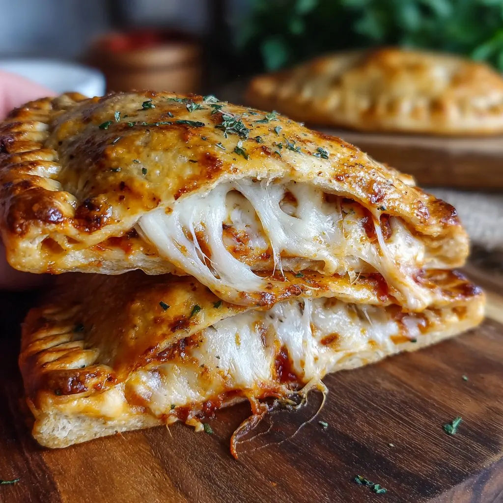 Homemade Easy Cheesy Pizza Pockets