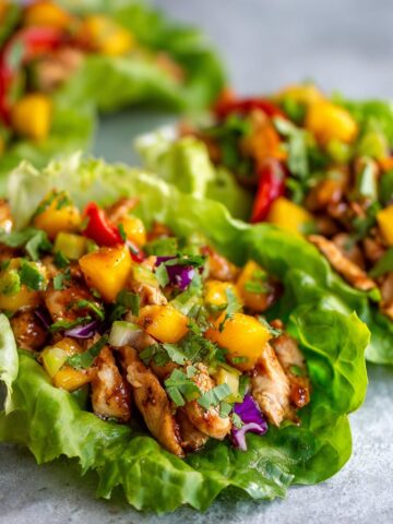 Chicken Mango Lettuce Wraps: My Go-To Fun Fresh Recipe