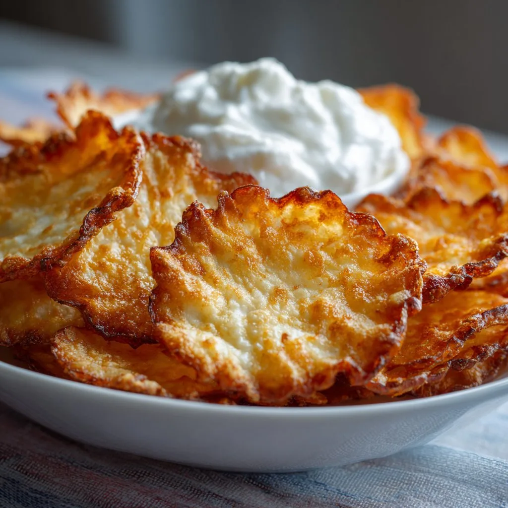 Easy Homemade Cottage Cheese Chips – High-Protein & Low-Carb!