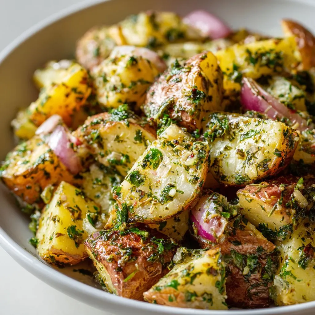Herbed Roasted Potato Salad Recipe