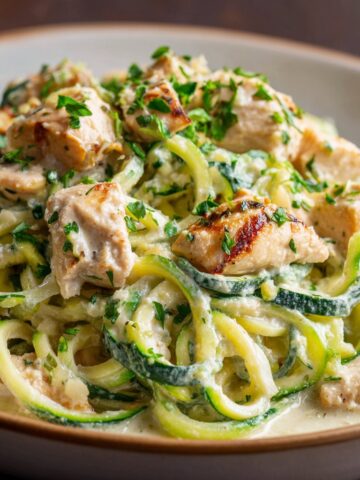 Zucchini Noodle Chicken Alfredo: My Go-To Comfort Twist