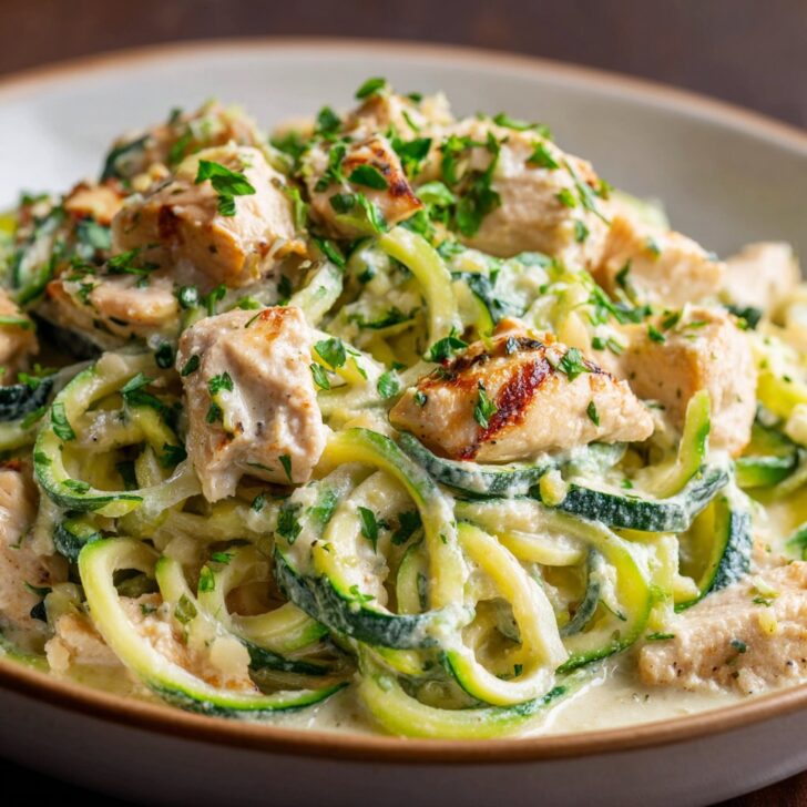 Zucchini Noodle Chicken Alfredo: My Go-To Comfort Twist