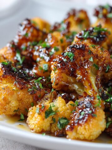 Sweet and Savory Glazed Baked Cauliflower: My Go-To Recipe