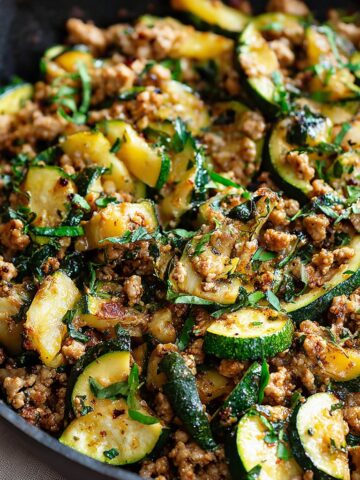 Ground Turkey and Zucchini Skillet: My Go-To Easy Dinner