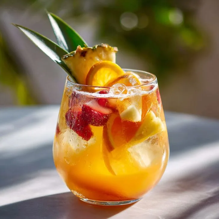 Pina Colada Sangria: A Tropical, Cheery Recipe You’ll Adore