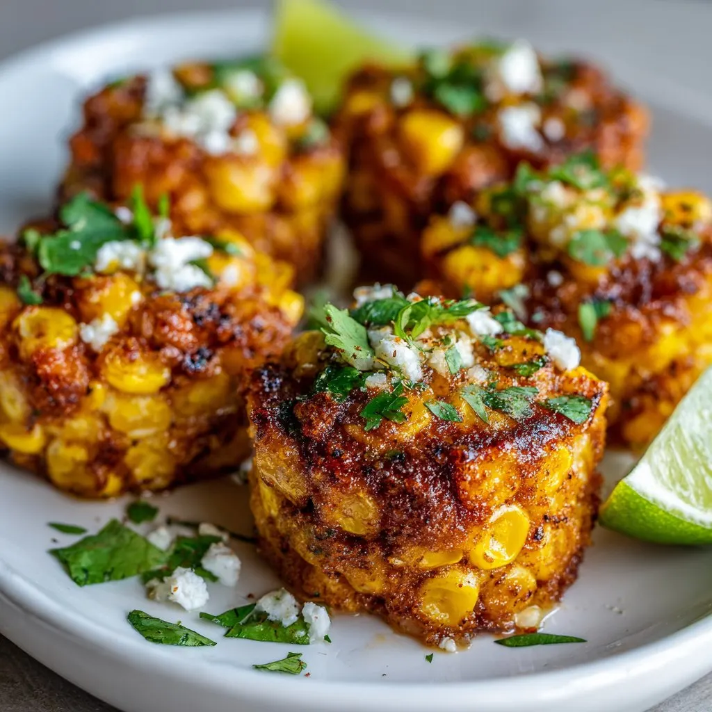 Spicy Mexican Corn Bites