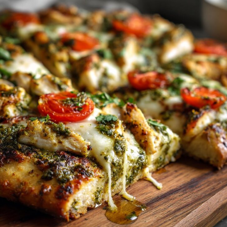 Grilled Pesto Pizza with Chicken & Mozzarella: My Go-To Recipe