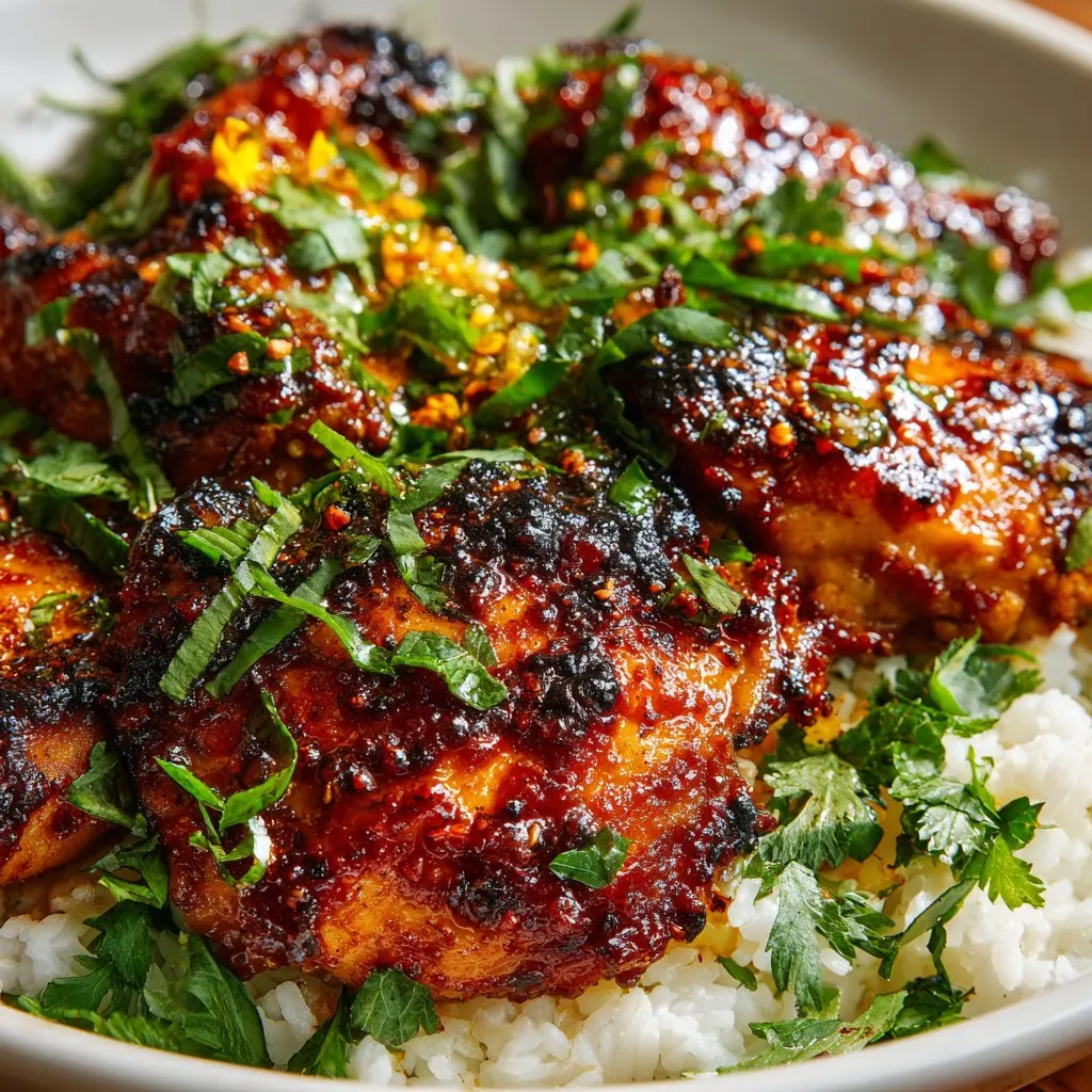 Harissa Honey Chicken