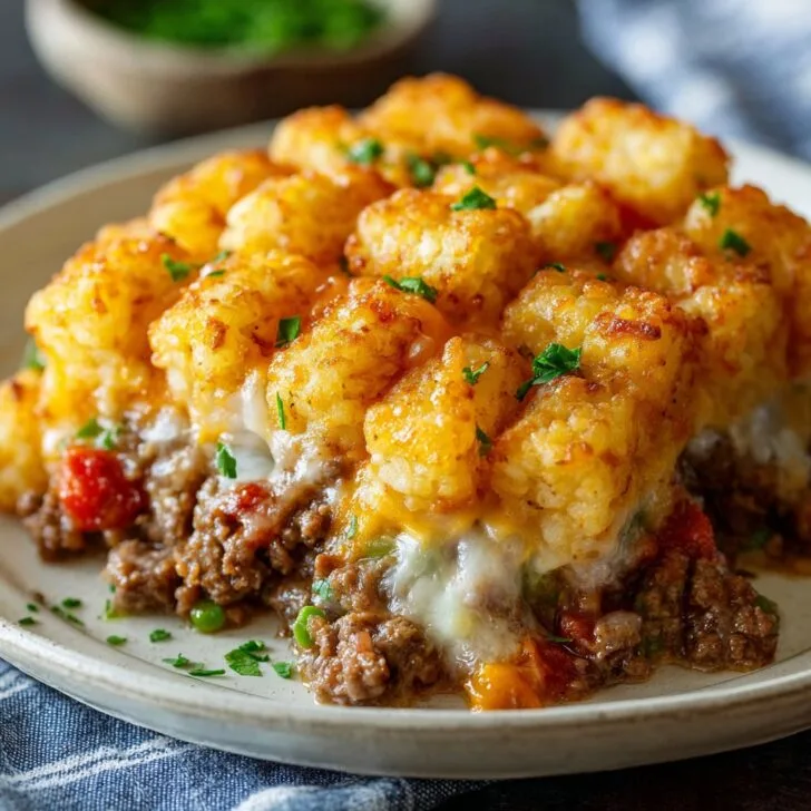 Shepherd’s Pie Tater Tot Casserole: Cozy, Cheesy Comfort Food