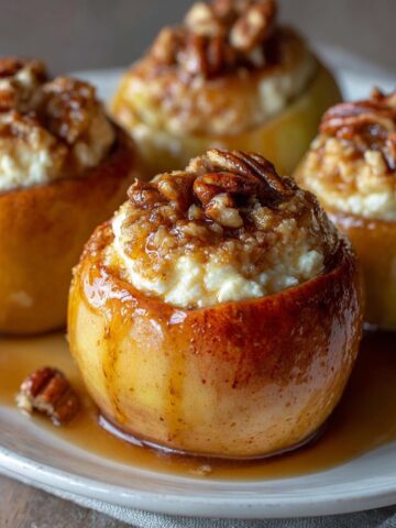 Cheesecake Stuffed Baked Apples: A Cosy Dessert Adventure