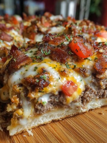 THE PIZZA BURGER PIE: My Wild, Cheesy Comfort Food Fix