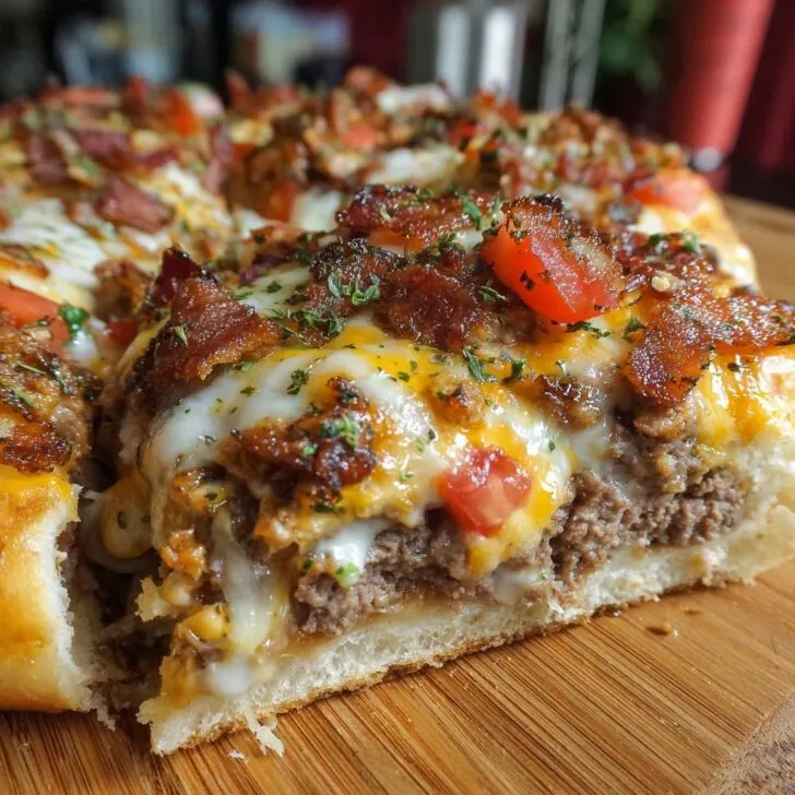THE PIZZA BURGER PIE: My Wild, Cheesy Comfort Food Fix
