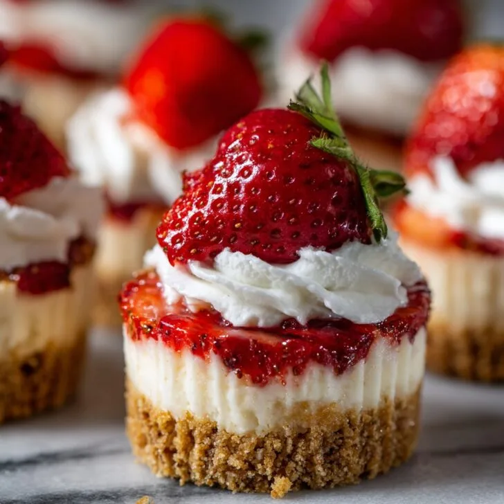 No-Bake Strawberry Cheesecake Cups: My Easy, Sweet Go-To Treat