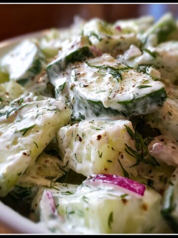Creamy Cucumber Dill Salad Recipe: Cool, Tangy, and Easy