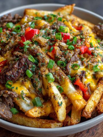 Philly Cheesesteak Fries: My Go-To Comfort Food Recipe