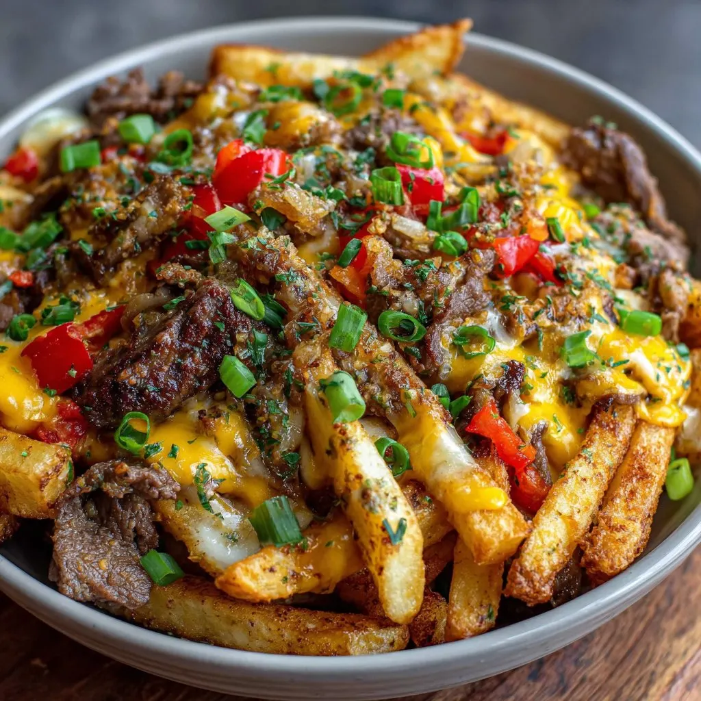 PHILLY CHEESESTEAK FRIES