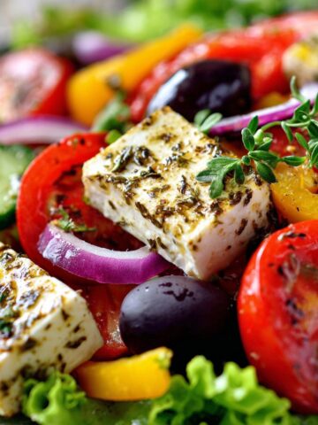 Greek Salad Recipe: My Go-To Fresh and Tangy Favorite