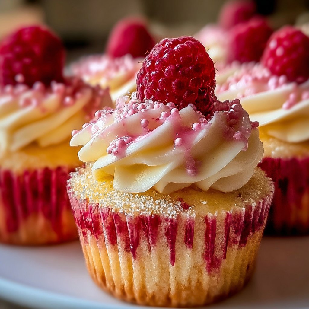 Raspberry Lemon Cupcakes: My Tangy Twist on a Classic Treat raspberry lemon cupcakes