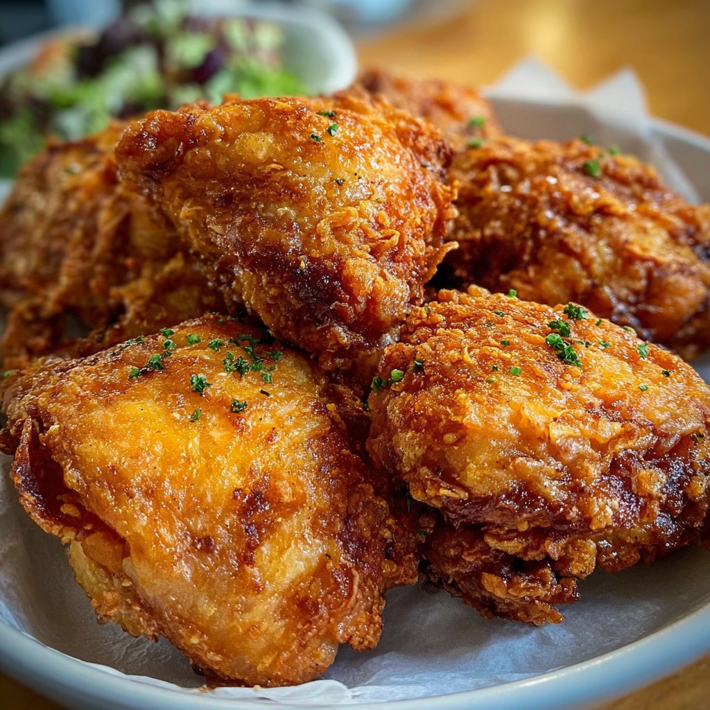 Extra Crispy Irish Oven-Fried Chicken Thighs