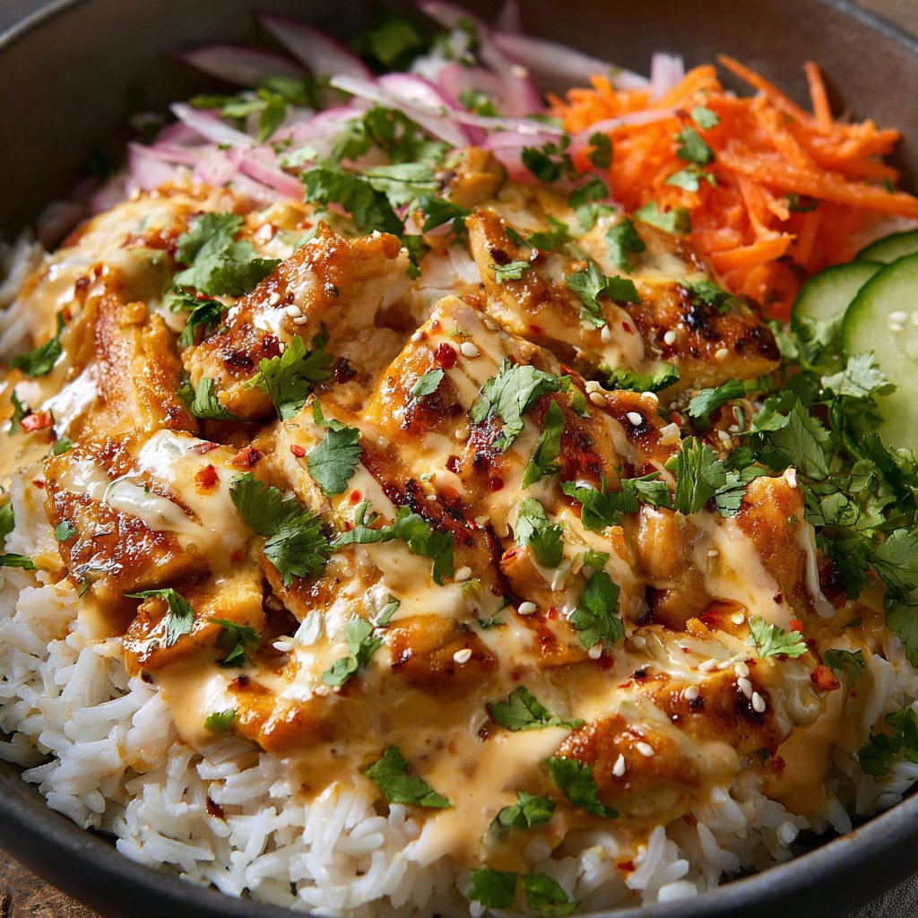 Coconut Chicken Rice Bowl: Cozy, Easy Dinner Favorite Coconut Chicken Rice Bowl