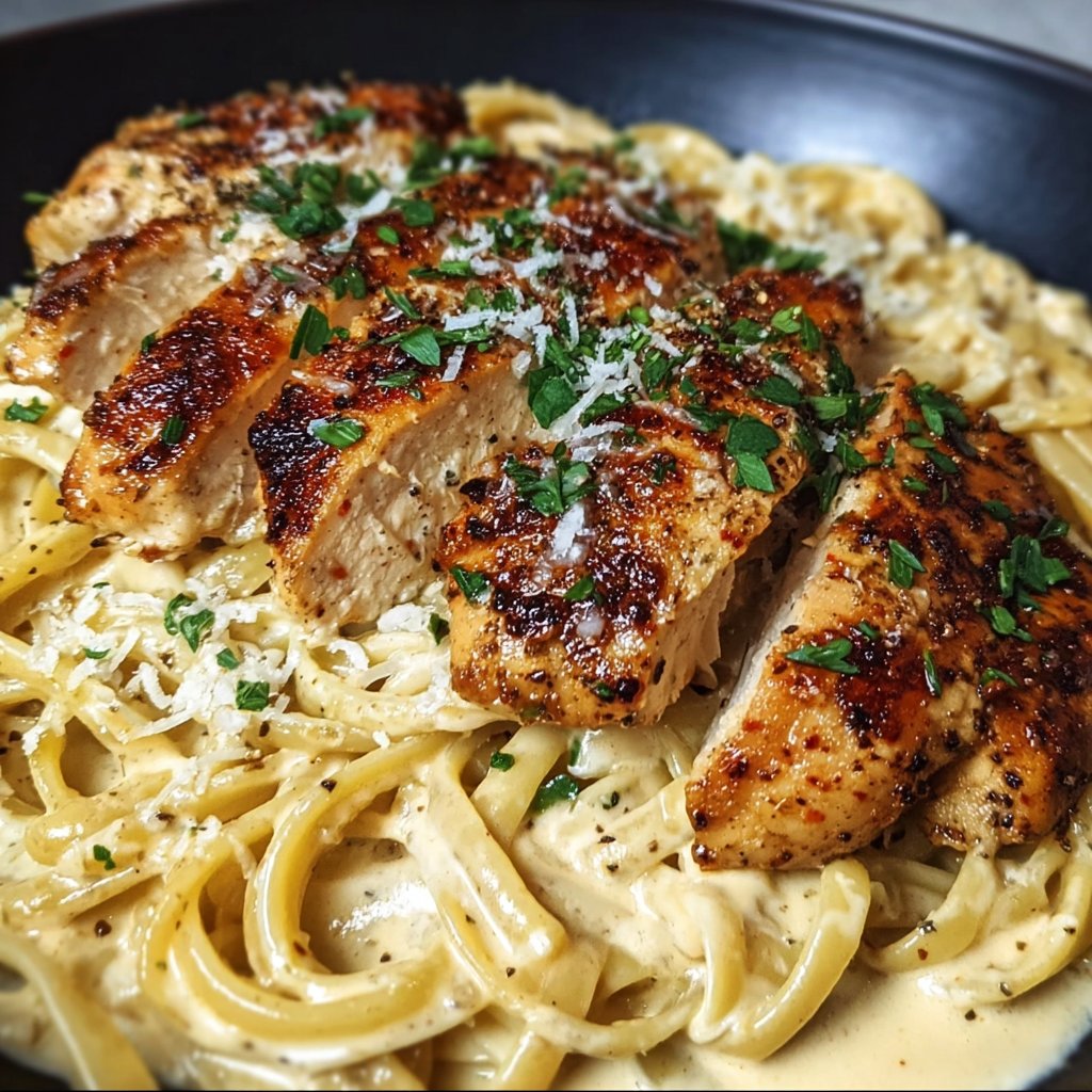 Spicy Cajun Chicken Linguine in Creamy Garlic Parmesan Sauce – My Go-To Weeknight Pasta Spicy Cajun Chicken Linguine in Creamy Garlic Parmesan Sauce