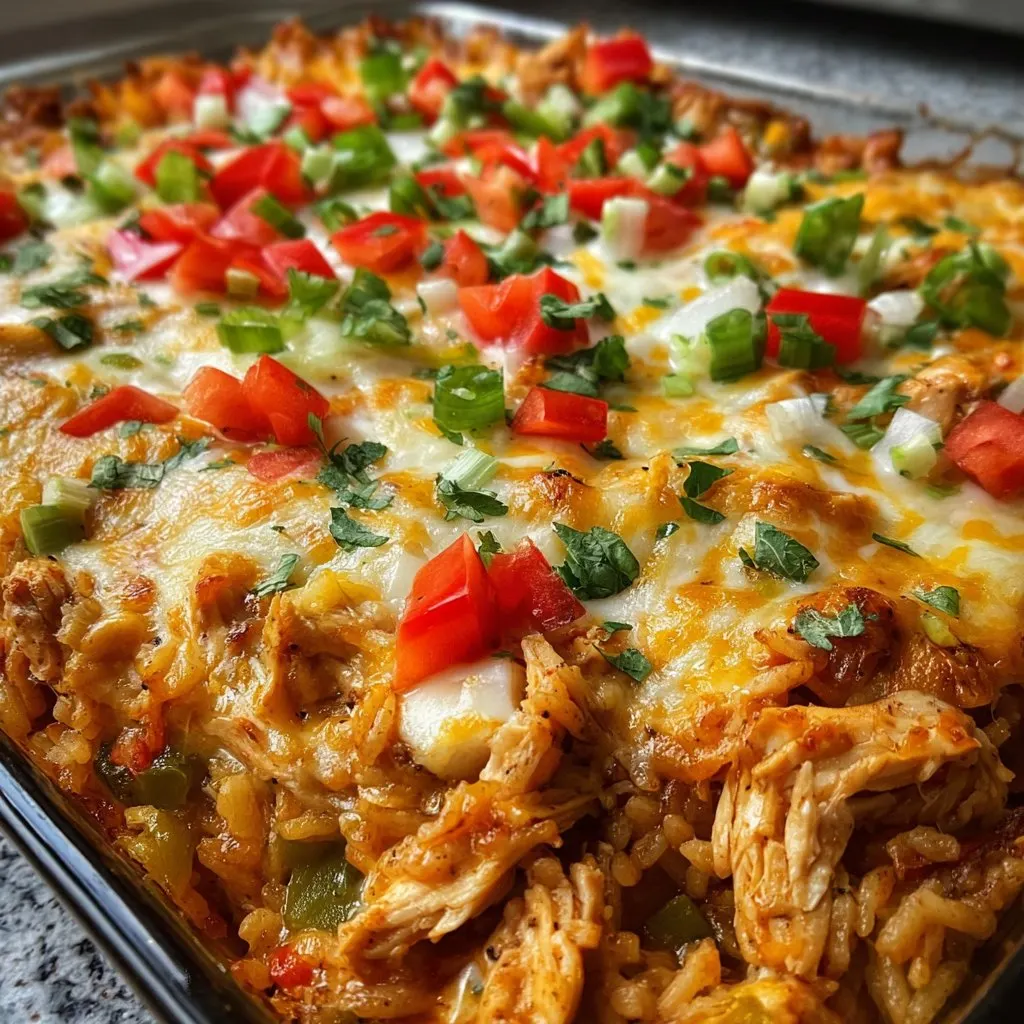 Fajita Chicken Casserole: My Friendly, Cheesy Go-To Recipe Fajita Chicken Casserole