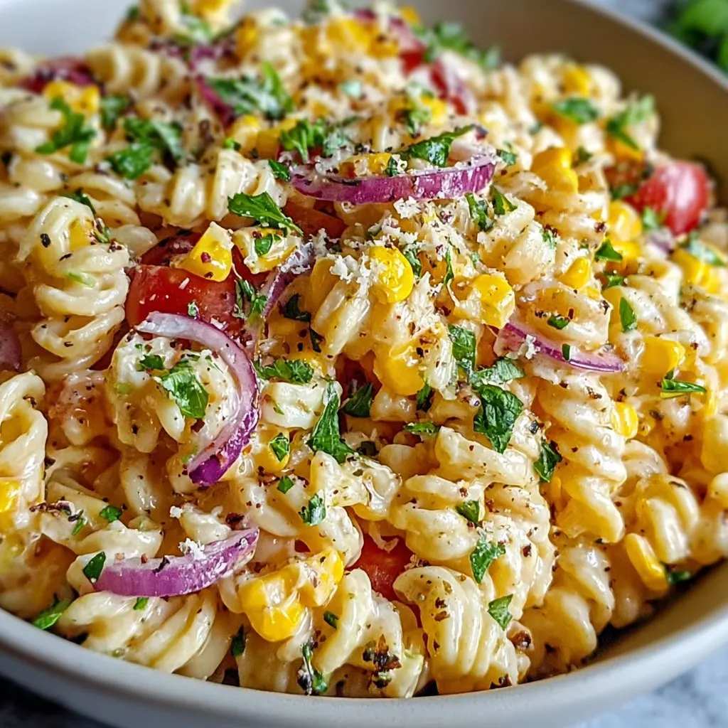 Amazing Street Corn Pasta Salad Recipe for Real Home Cooks Amazing Street Corn Pasta Salad Recipe