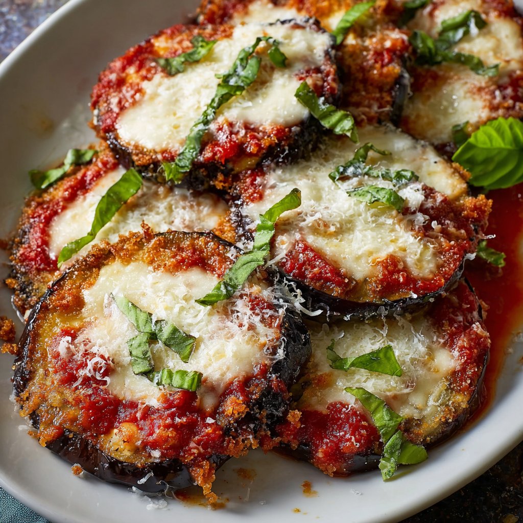 Air Fryer Eggplant Parm