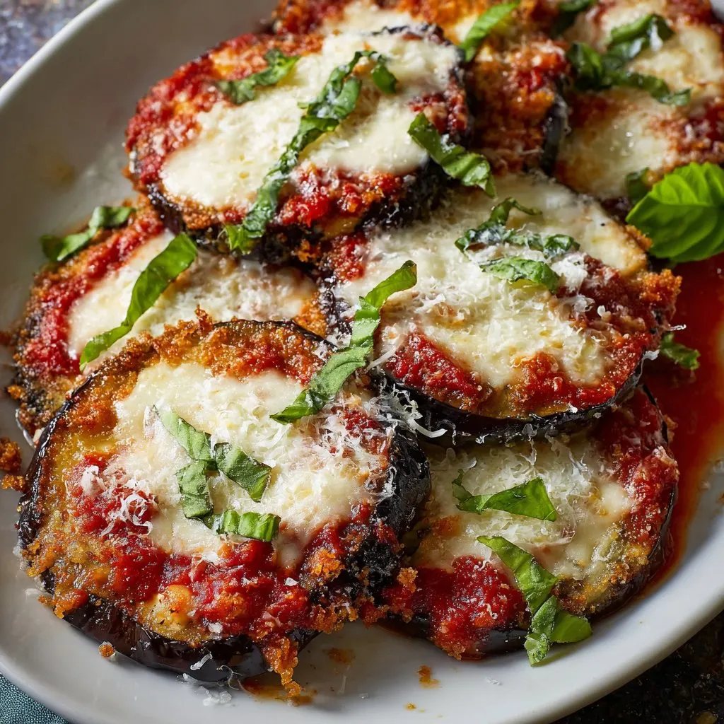 Air Fryer Eggplant Parm