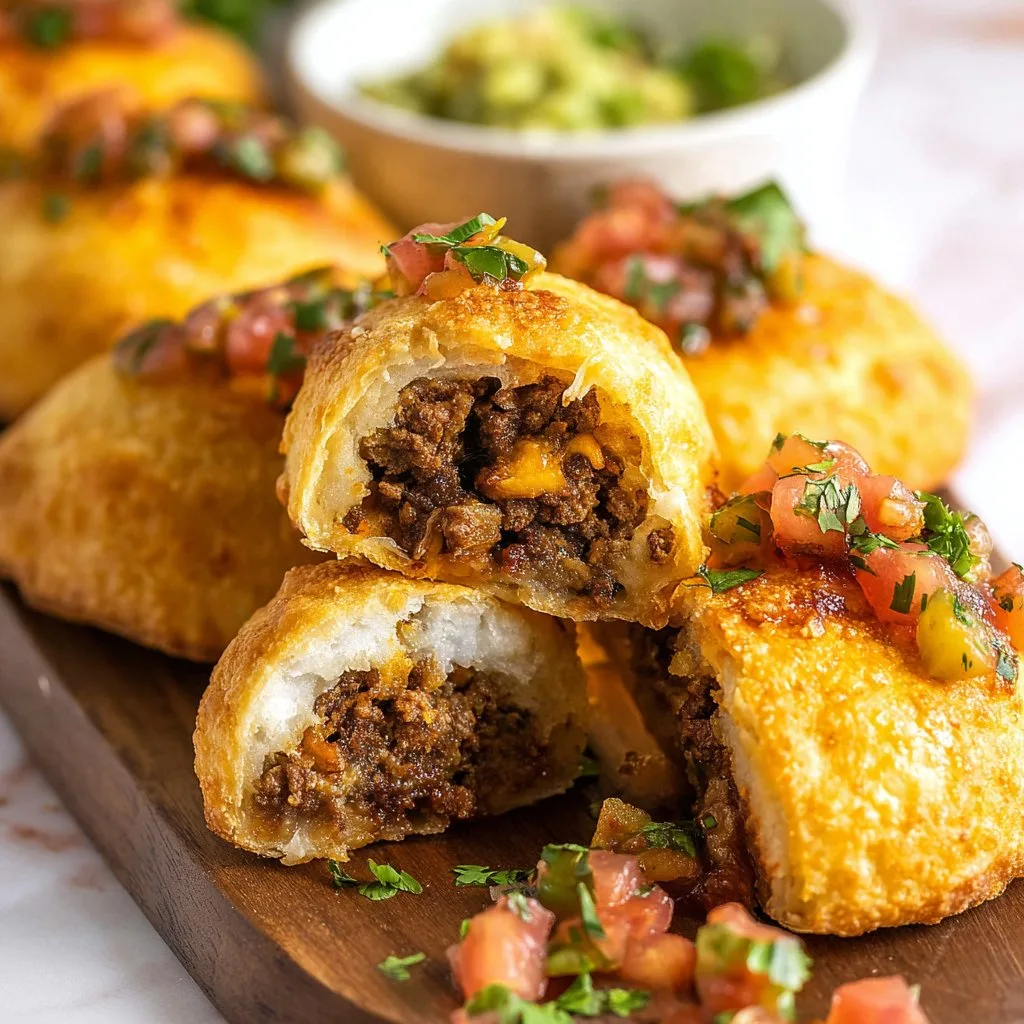 Air Fryer Taco Bombs