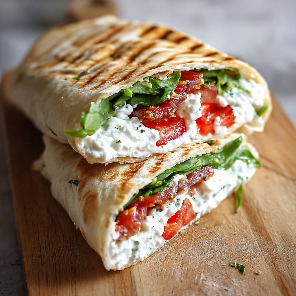 Cottage Cheese Wraps: My Go-To Quick and Tasty Lunch Idea Cottage Cheese Wraps