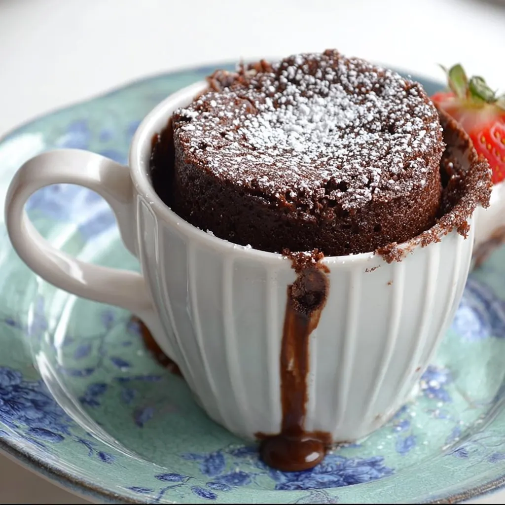 5-minute chocolate mug cake