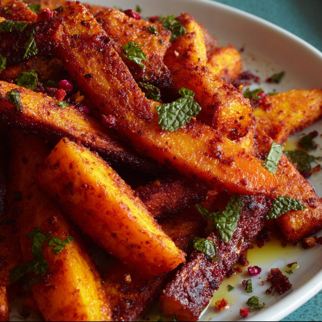 Air Fryer Moroccan-Spiced Carrots