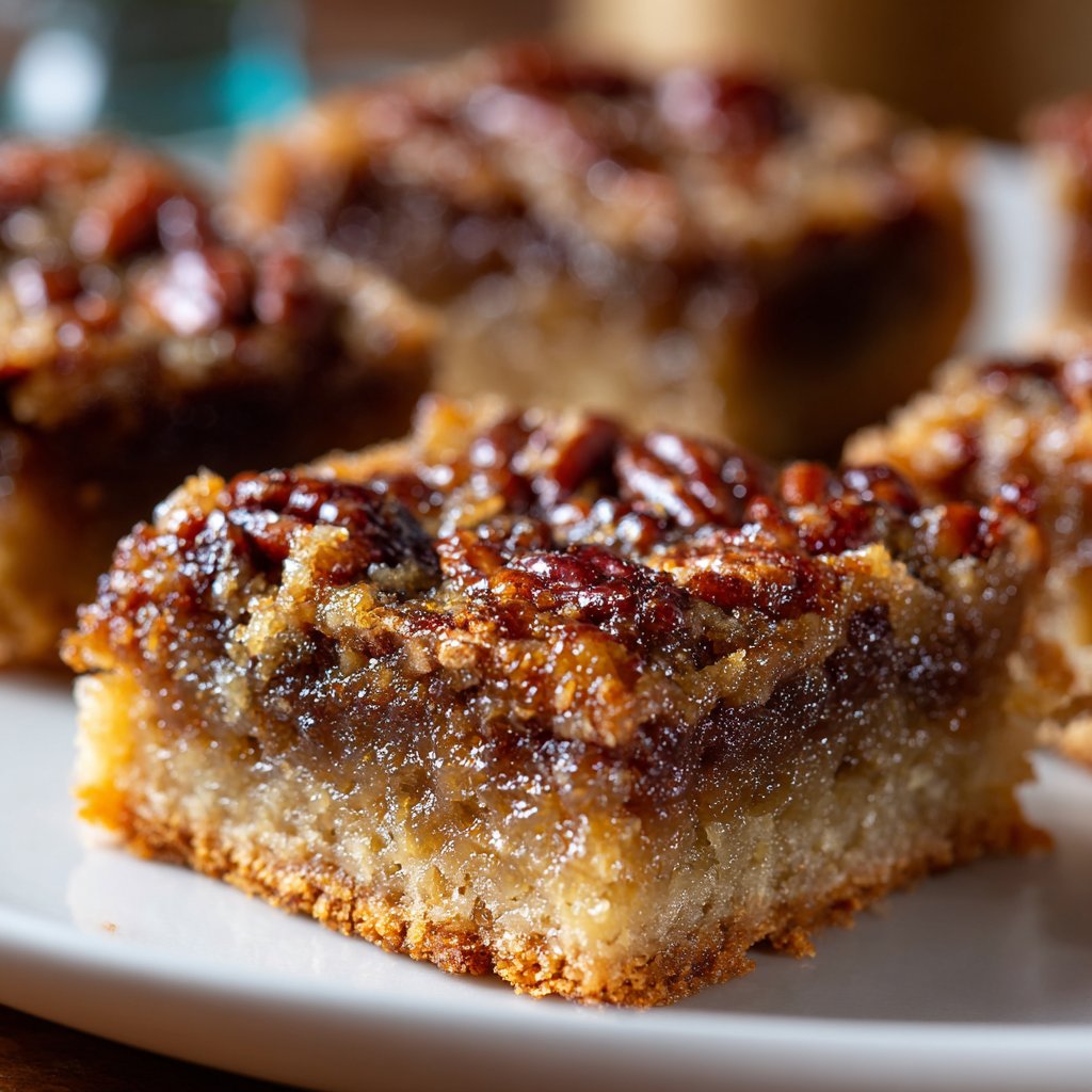 Lazy Girl Pecan Pie Bars Recipe
