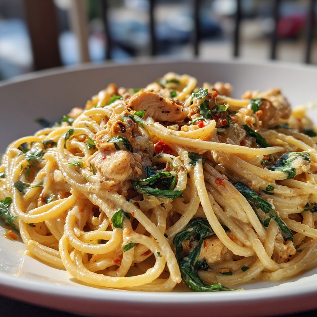 Monterey Chicken Spaghetti: My Go-To Comfort Food Recipe Monterey Chicken Spaghetti