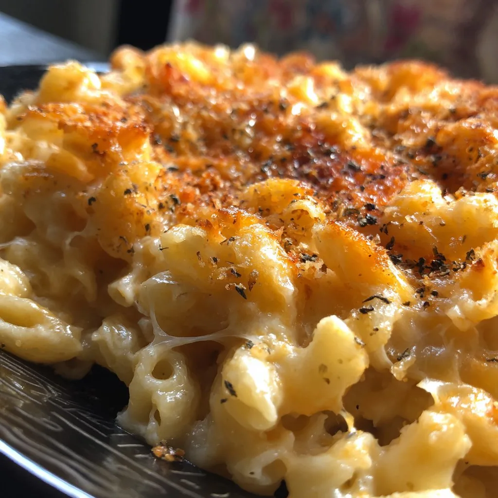 Homemade Baked Mac and Cheese