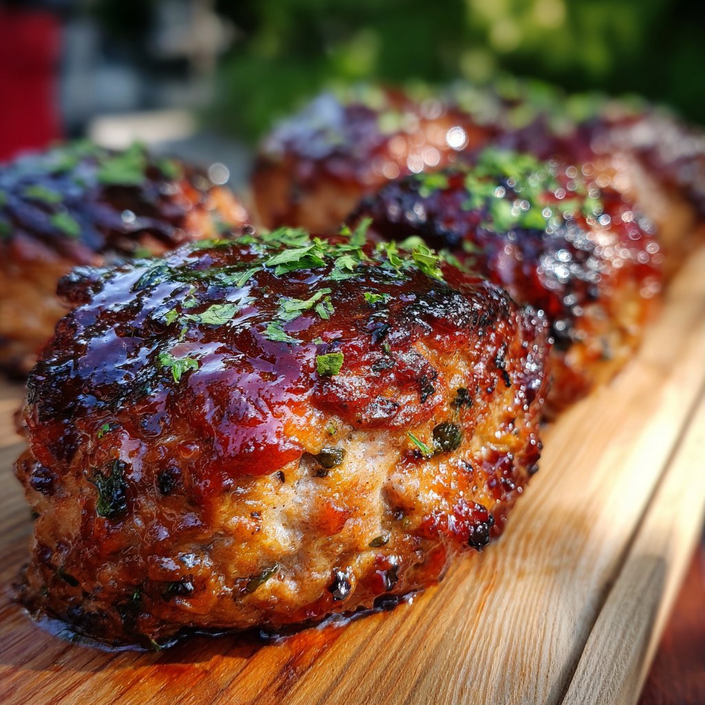 Mini BBQ Meatloaves: My Go-To Comfort Food for Busy Nights Mini BBQ Meatloaves