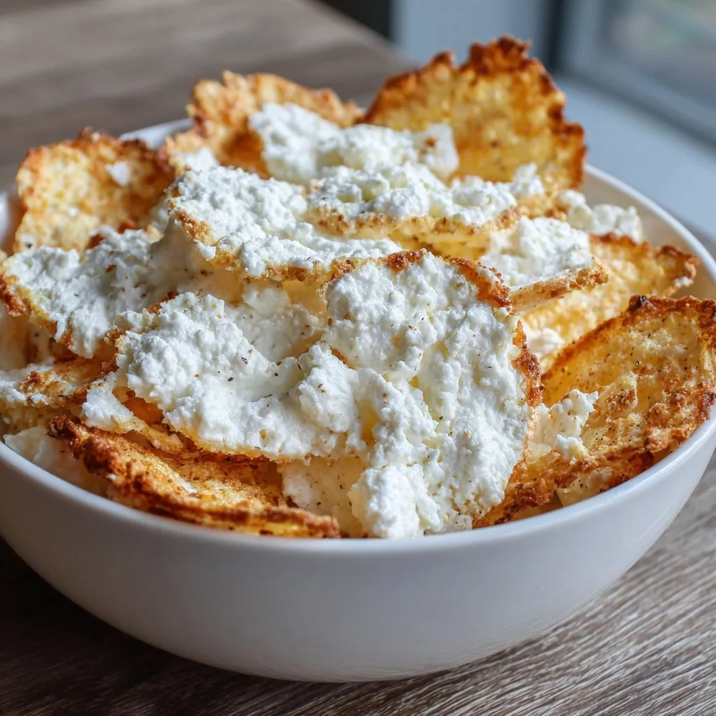 Easy Homemade Cottage Cheese Chips – High-Protein & Low-Carb Snack Anyone Can Make Easy Homemade Cottage Cheese Chips – High-Protein & Low-Carb!