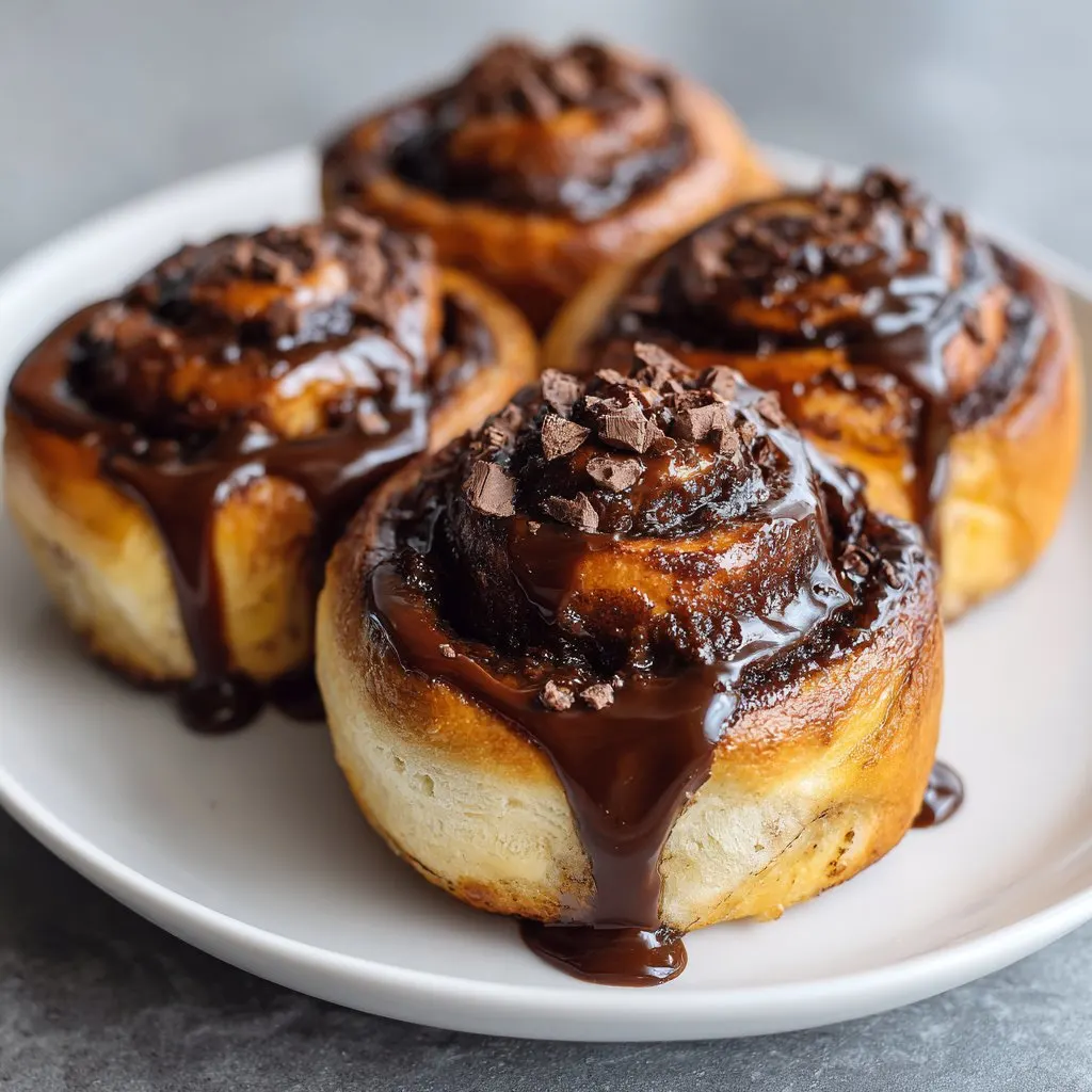 Chocolate Espresso Cinnamon Rolls