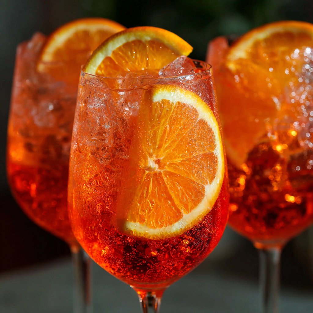 Aperol Spritz Pops