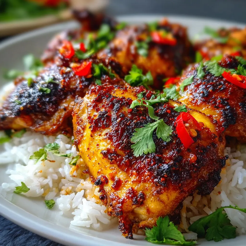 Harissa Honey Chicken