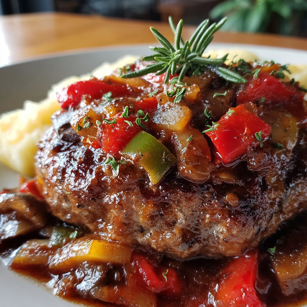 Smothered Hamburger Steak: Real Home Cook’s How-To Smothered Hamburger Steak
