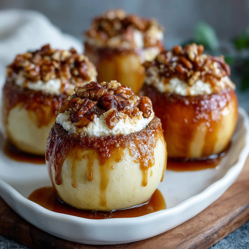 Cheesecake Stuffed Baked Apples: A Cosy Dessert Adventure Cheesecake Stuffed Baked Apples