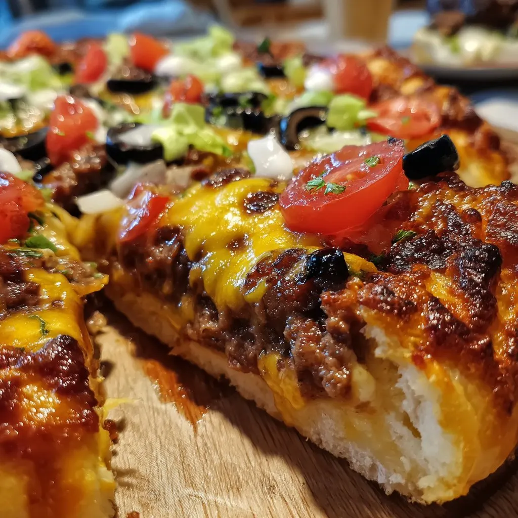 THE PIZZA BURGER PIE: My Wild, Cheesy Comfort Food Fix THE PIZZA BURGER PIE